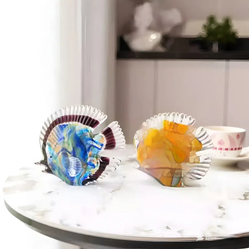 Cozumel Art Glass Butterflyfish
