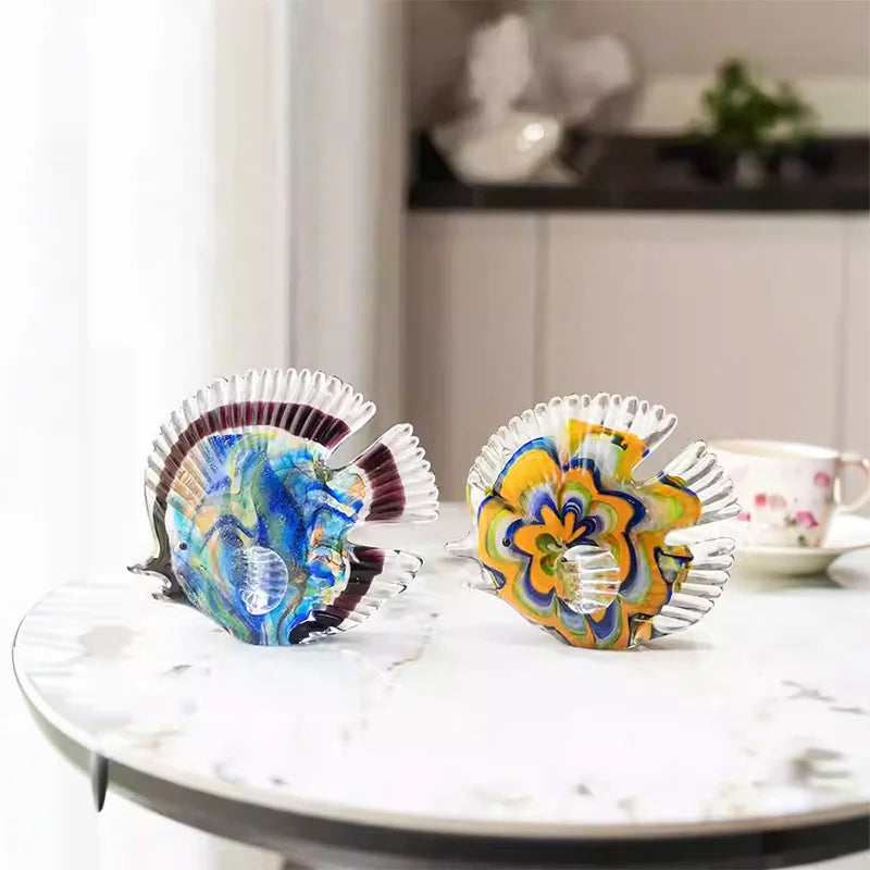 Cozumel Art Glass Butterflyfish