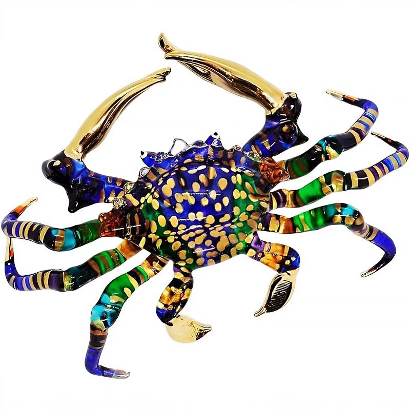 Martinique Art Glass Crab