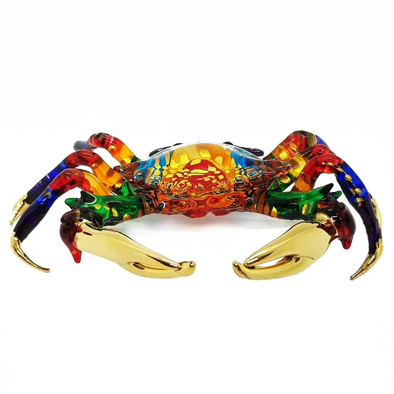 Barbados Art Glass Crab