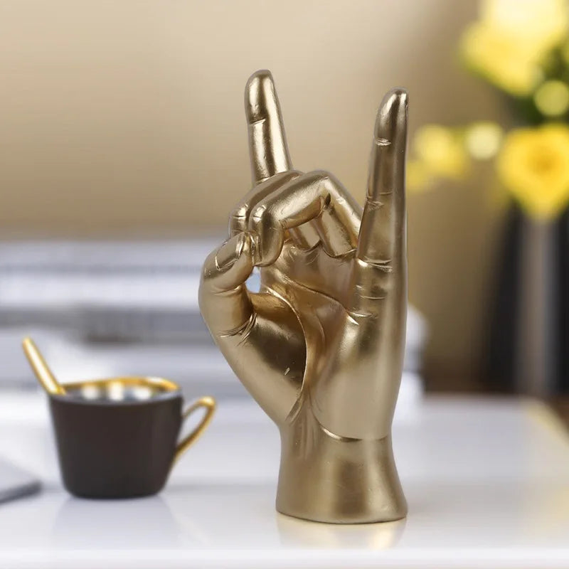 Rock On Statue