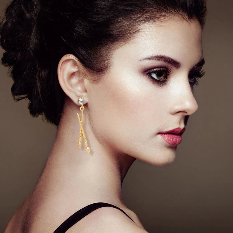 Painter's Palette Drop Earrings