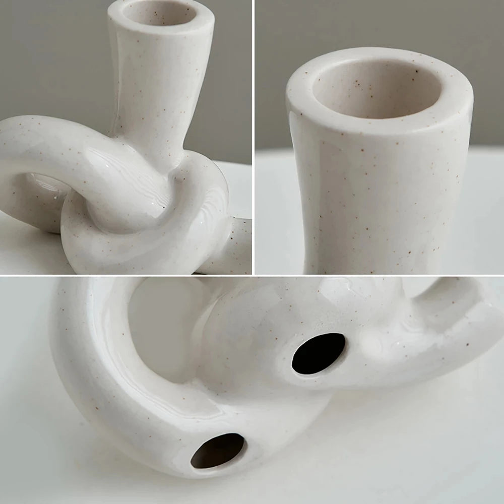 Entwined Essence Taper Candle Holder