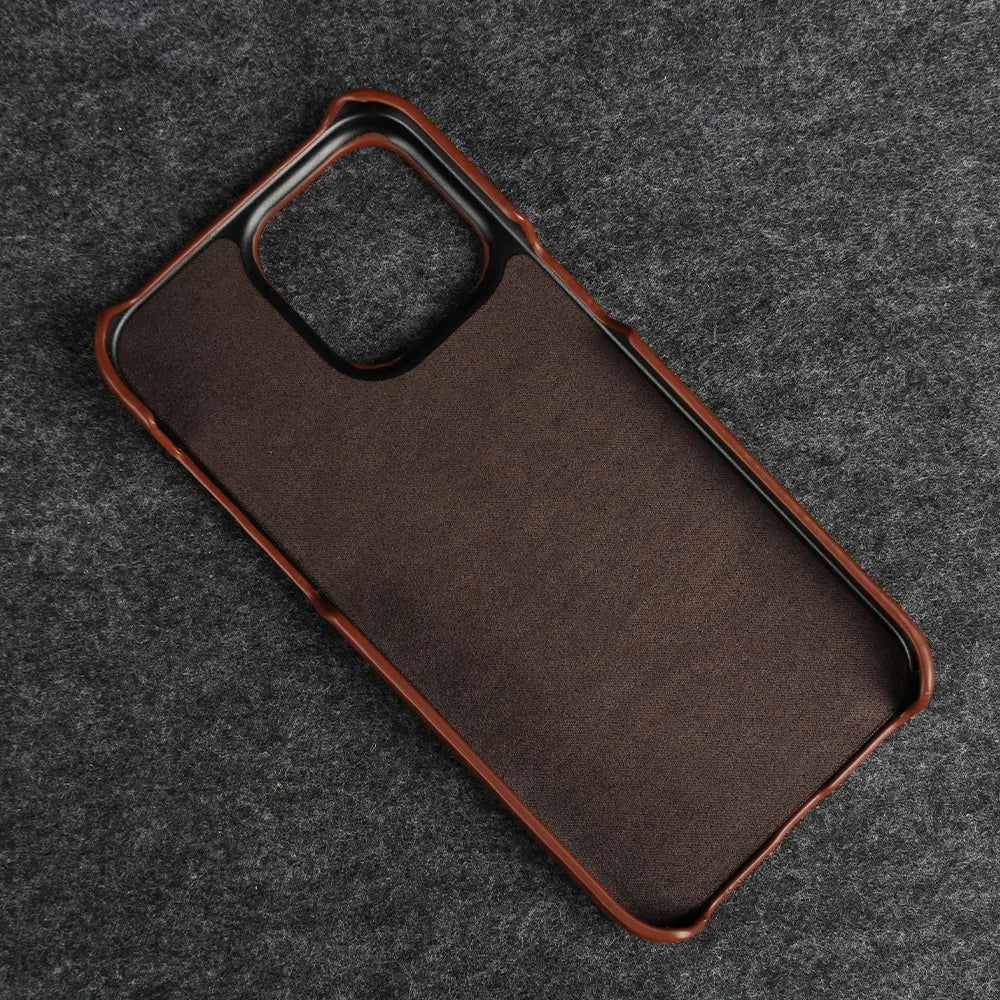 Tommie Genuine Leather iPhone Case