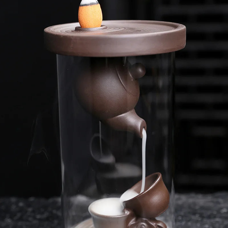 Teapot Backflow Incense Burner