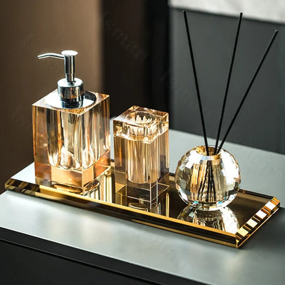 Eleanor 4-Piece Luxury Crystal Glass Set