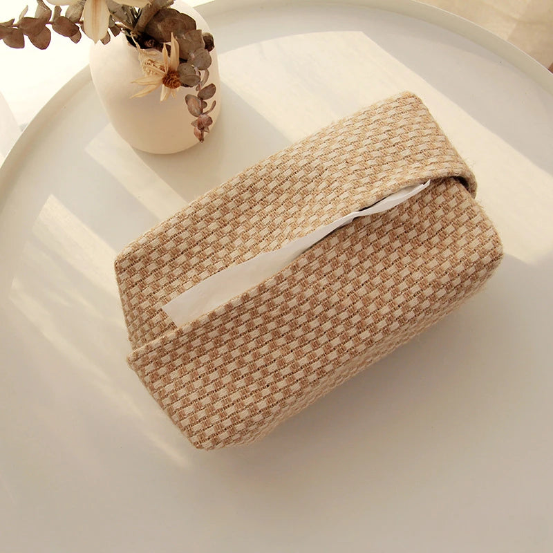 Linen Tissue Cover