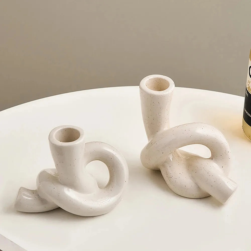 Entwined Essence Taper Candle Holder