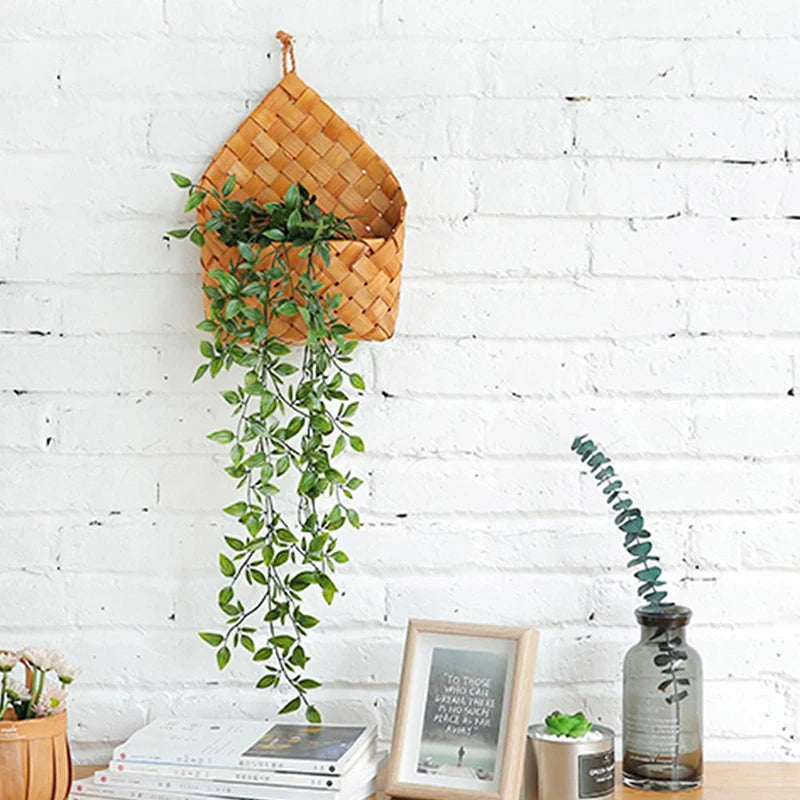 Hanging Woven Basket