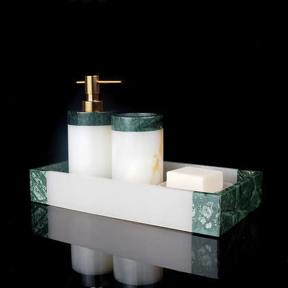 Olivia Luxury Marble Bathroom Set