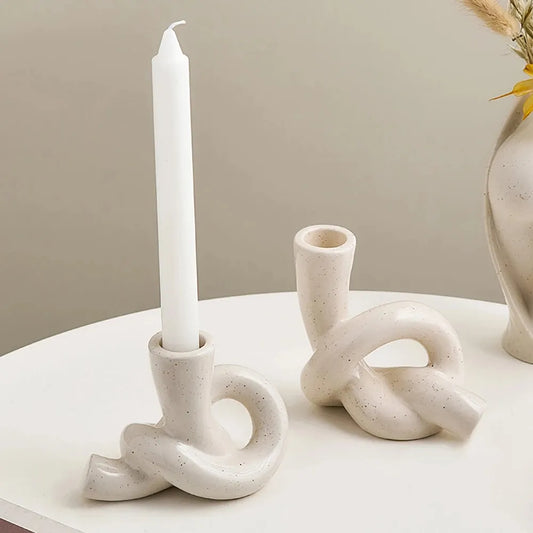 Entwined Essence Taper Candle Holder