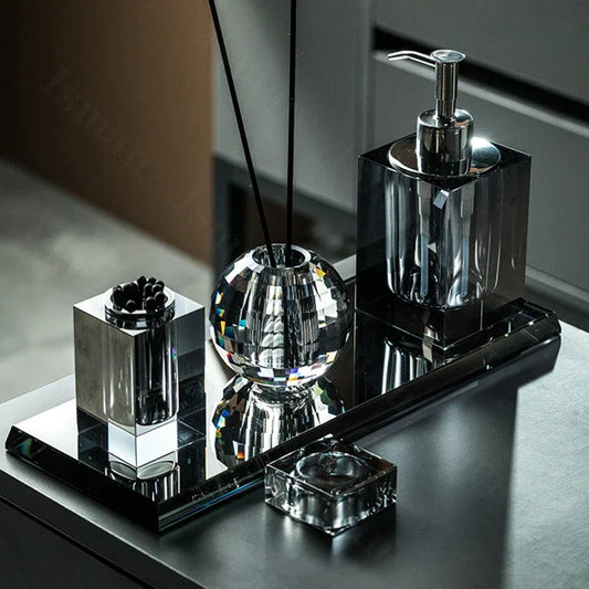 Eleanor 4-Piece Luxury Crystal Glass Set