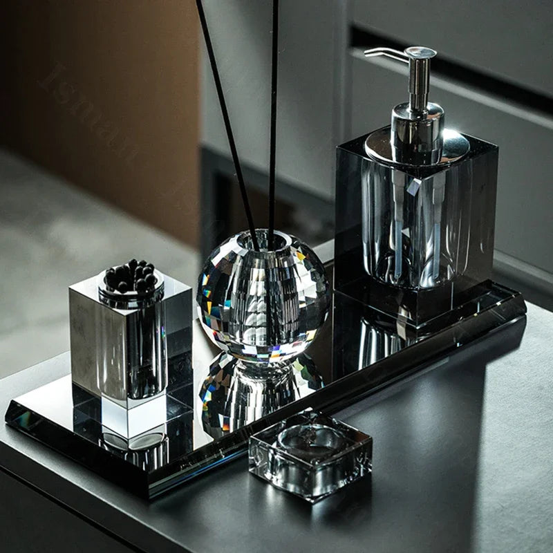 Eleanor 4-Piece Luxury Crystal Glass Set