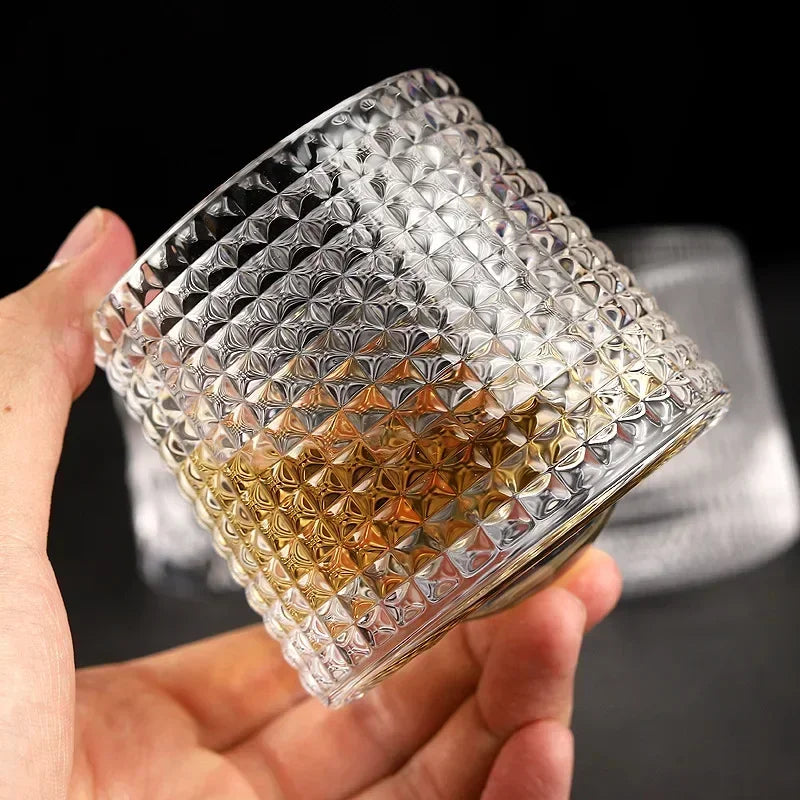 Viskar Rotating Whiskey Glass Collection