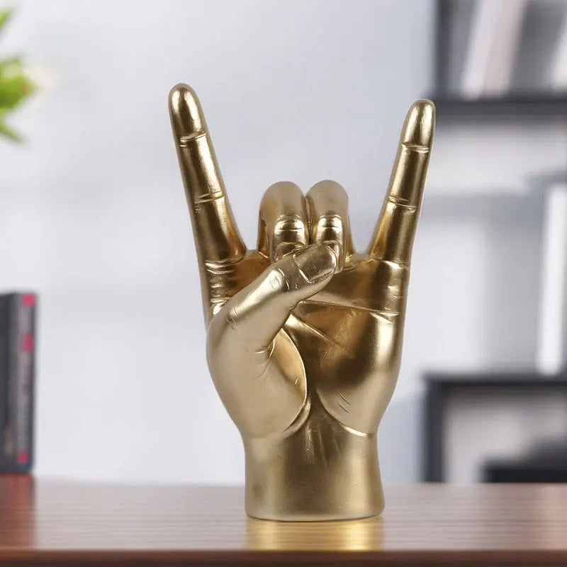 Rock On Statue