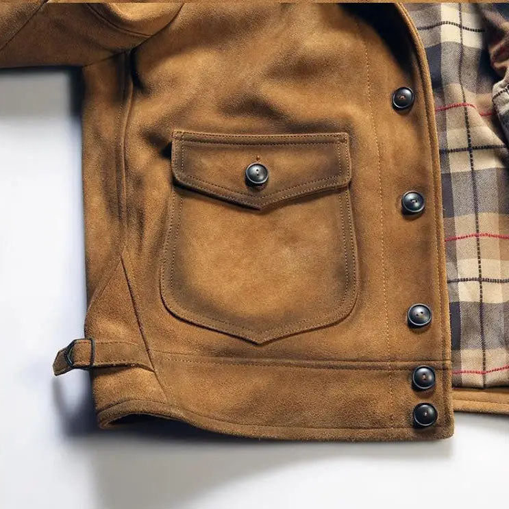Durango Jacket with Leather Collar
