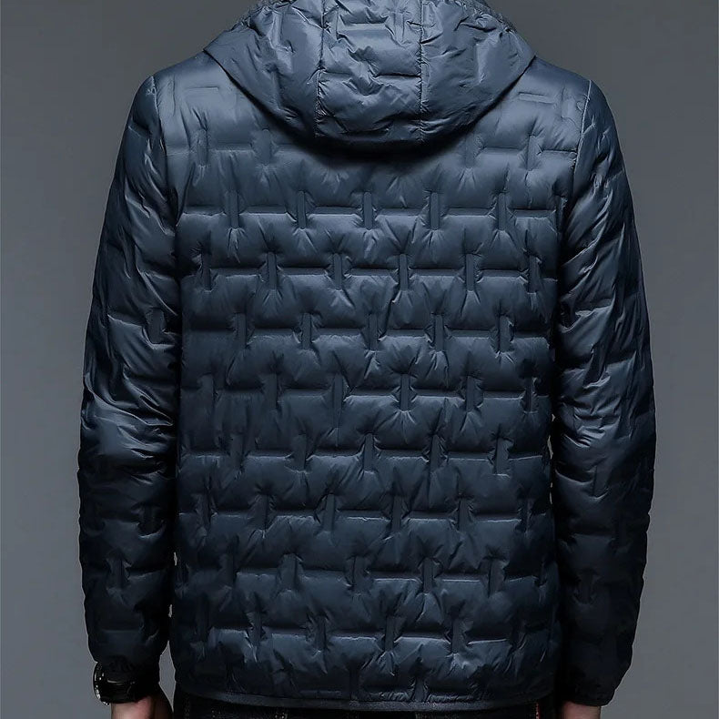 Men's Puffer Hooded Jacket