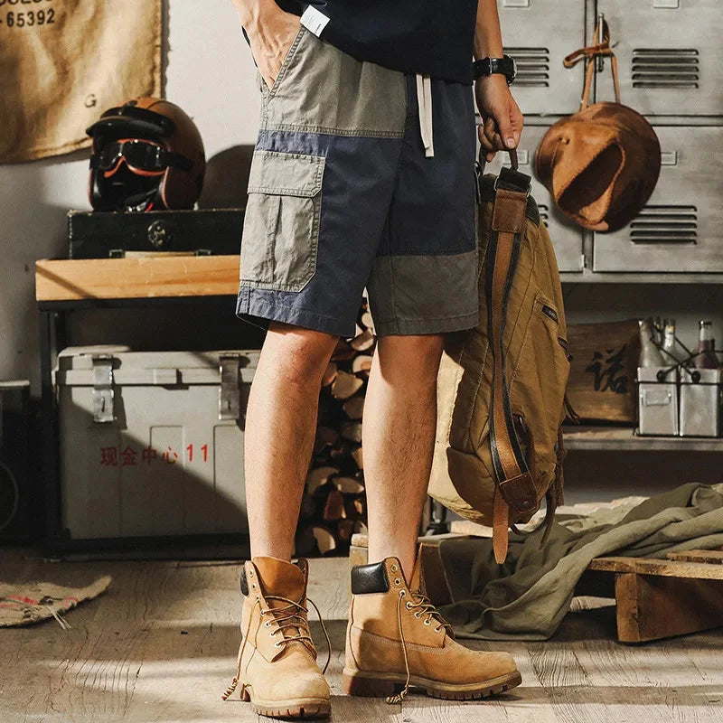 Patchwork Shorts