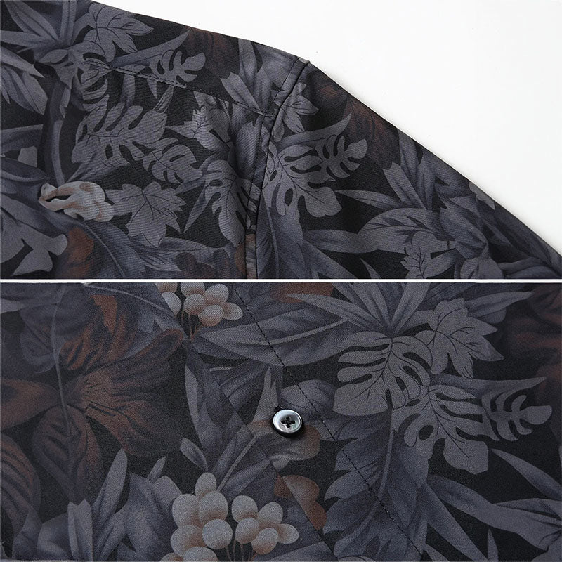 Dan Smith Laahana Collection - Short Sleeve Button-Up Shirt