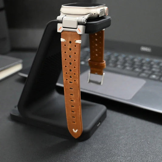 Marconi Genuine Leather Apple Watch Strap