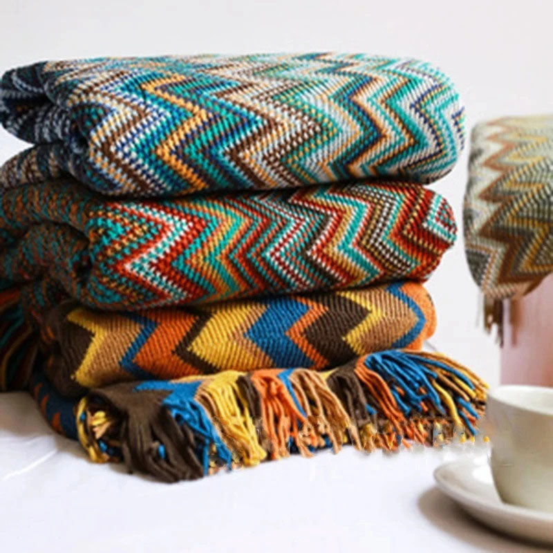 Tribal Aztec Blanket
