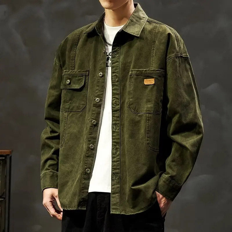 Forge Long Sleeve Cotton Work Shirt