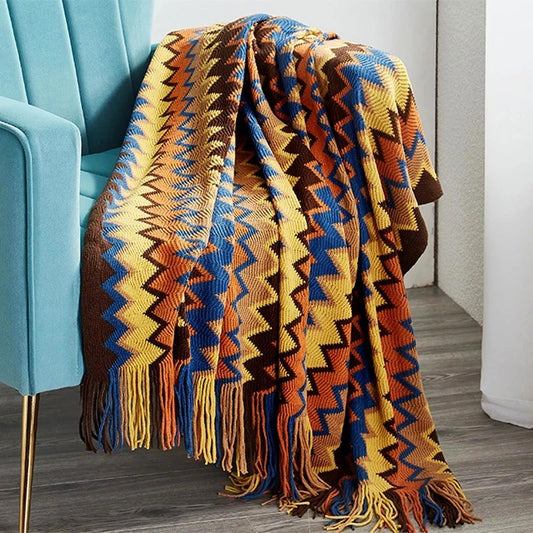 Tribal Aztec Blanket