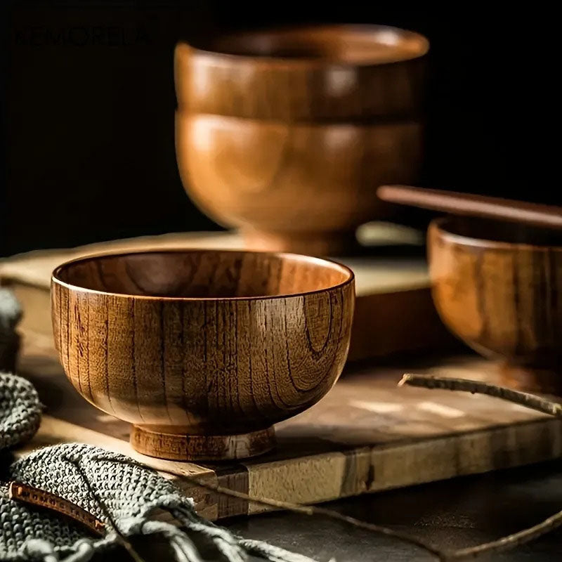 Acacia Wood Serving Bowl