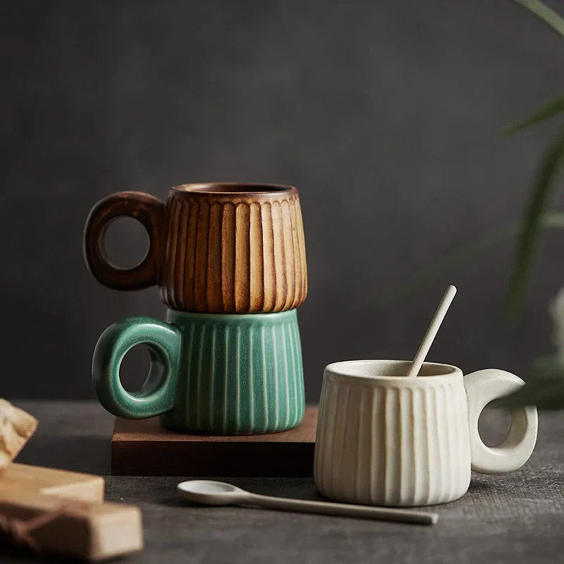 Heritage Handmade Ridged Mug