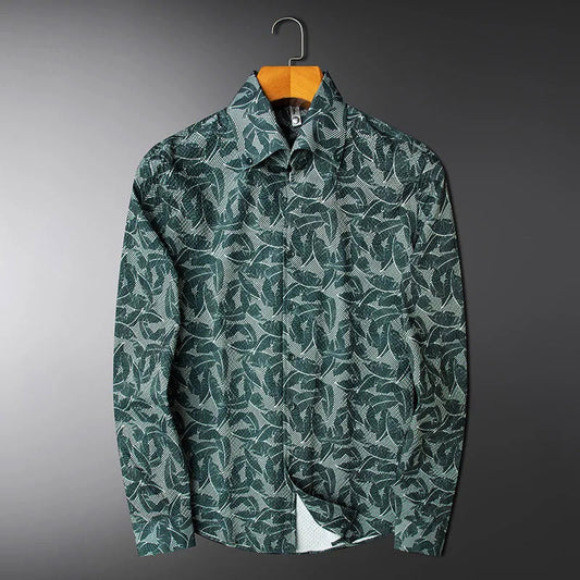 Dan Smith Moku Collection - Long Sleeve Button Up Shirt