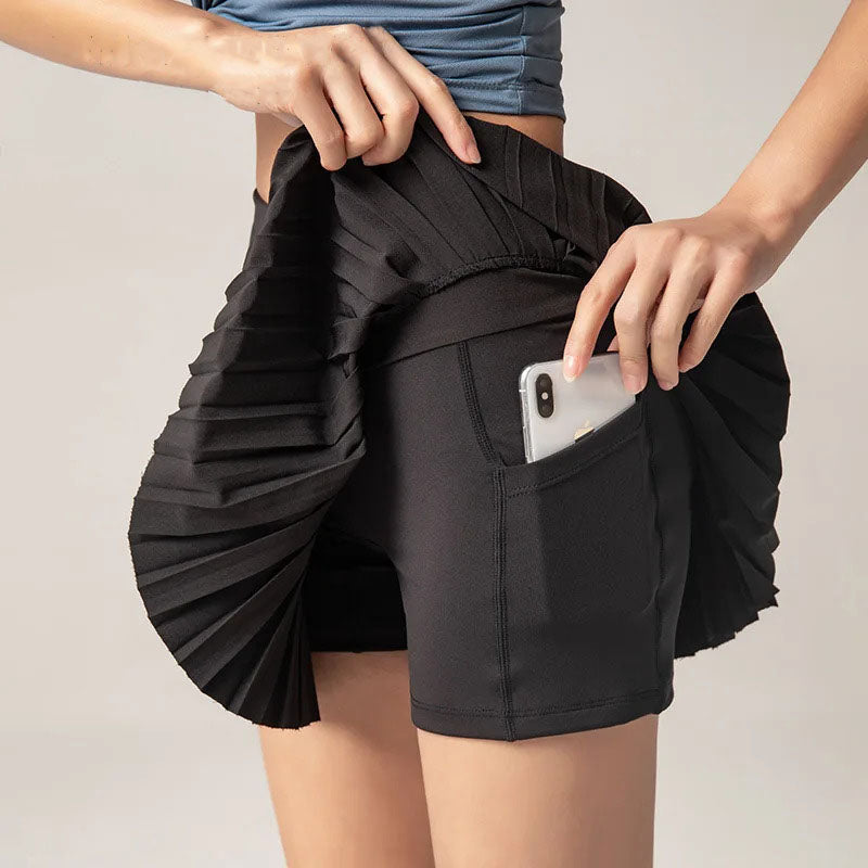 Advantage High-Rise Pleated Tennis Skirt