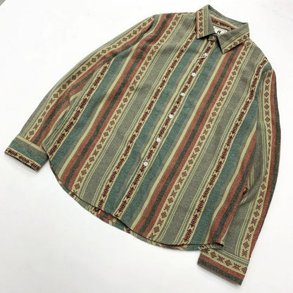 Global Heritage Striped Cotton Shirt