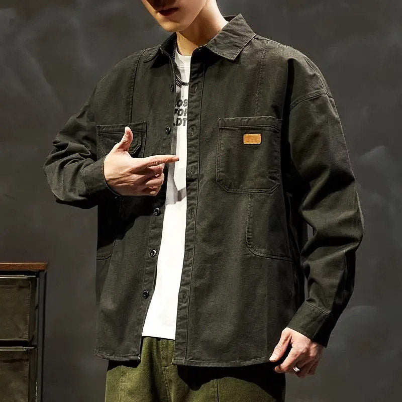 Forge Long Sleeve Cotton Work Shirt
