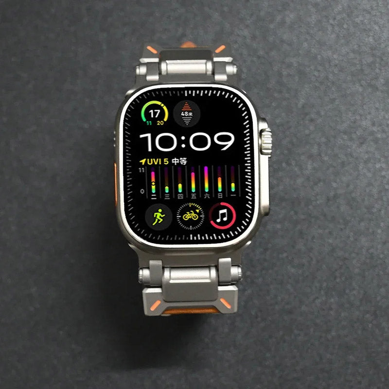 Marconi Genuine Leather Apple Watch Strap