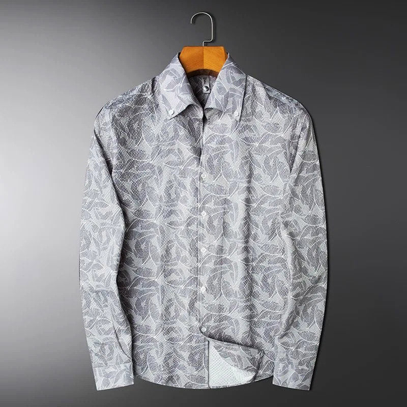 Dan Smith Moku Collection - Long Sleeve Button Up Shirt