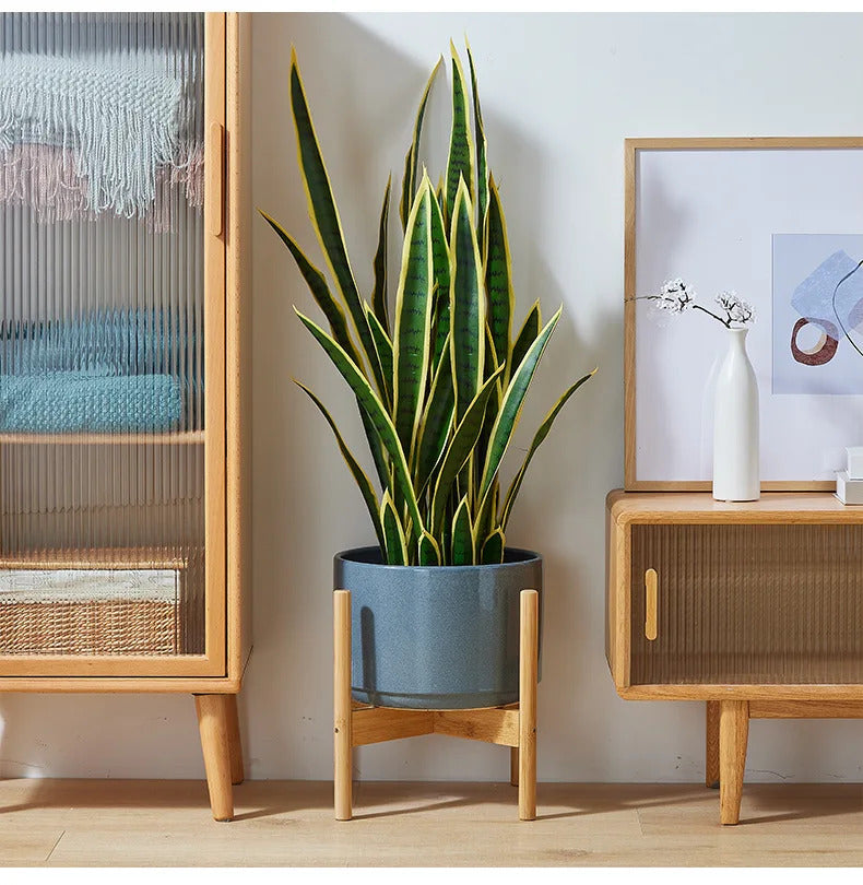 Wood Plant Stand
