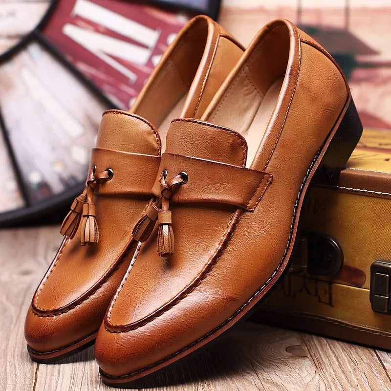 Vivaldo Leather Tassel Loafer