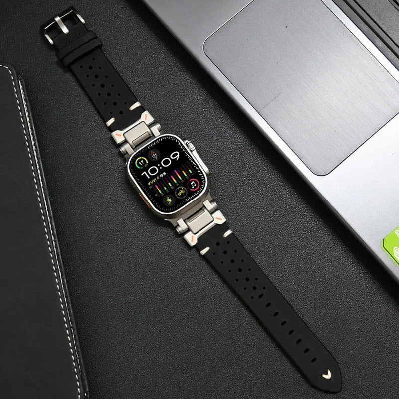 Marconi Genuine Leather Apple Watch Strap