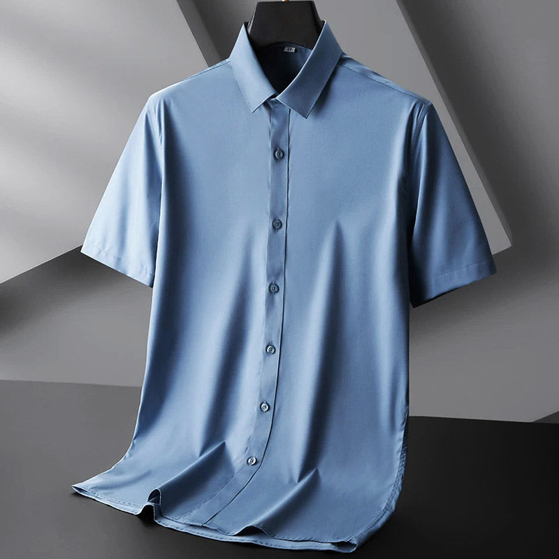 Professional Essentials Short Sleeve Button-Up