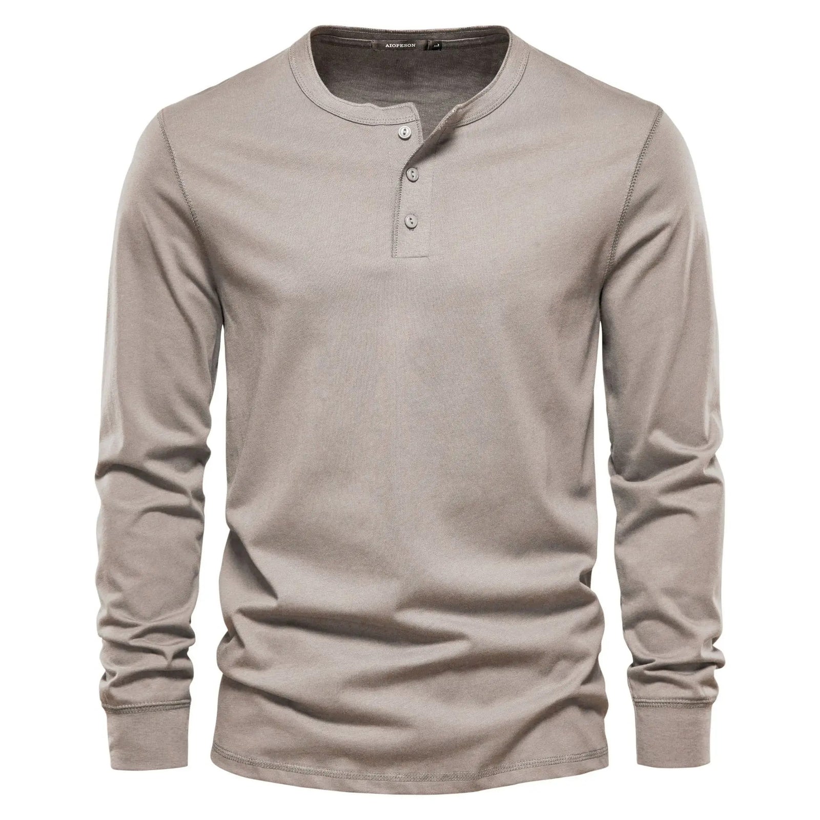 Organic Cotton Twill Henley