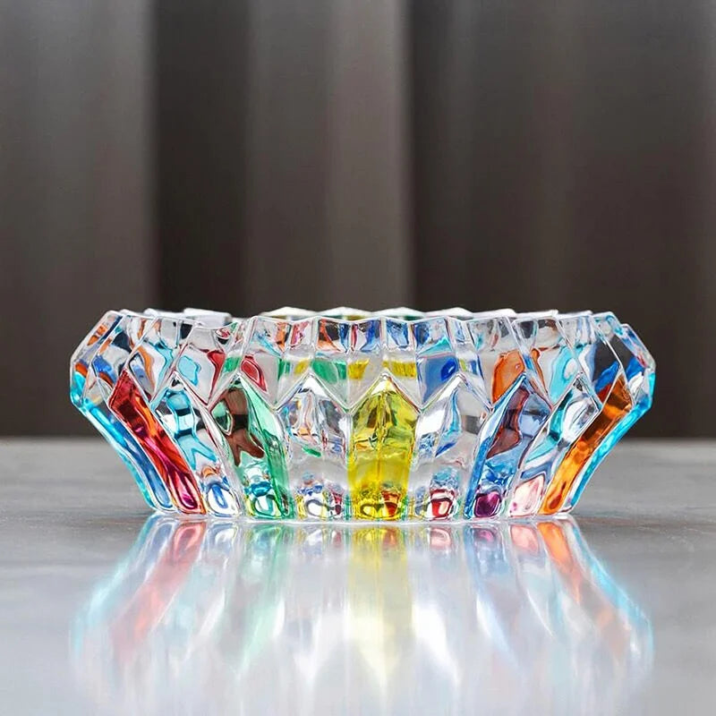 Ruffled Crystal Bowl