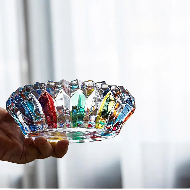 Ruffled Crystal Bowl