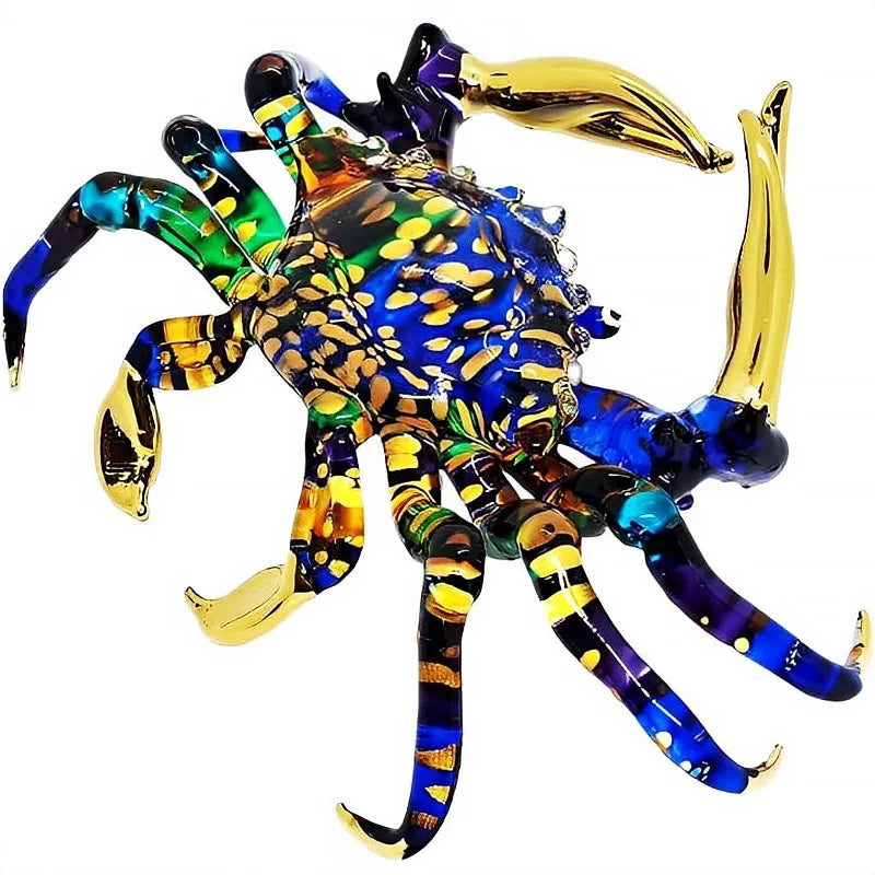 Martinique Art Glass Crab