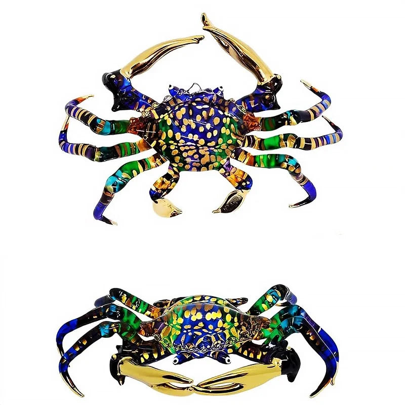 Martinique Art Glass Crab