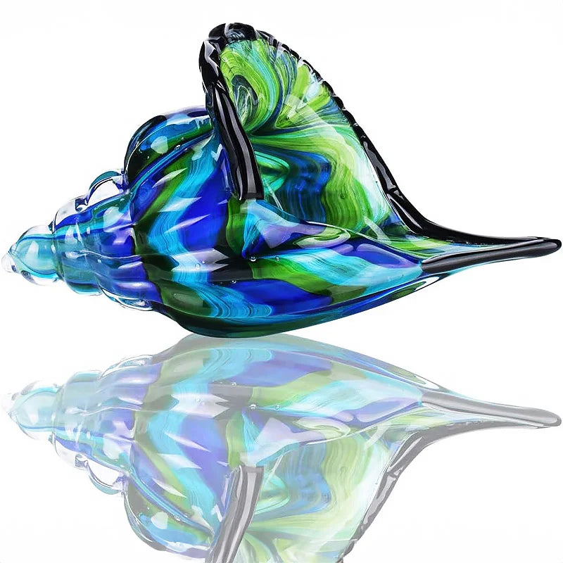 Delray Hand-Blown Glass Conch