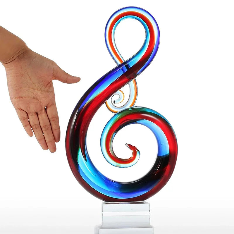 Music Note Sculpture