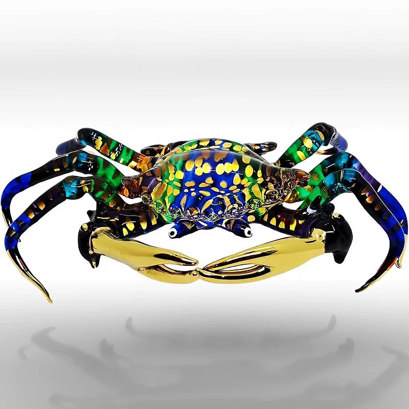 Martinique Art Glass Crab