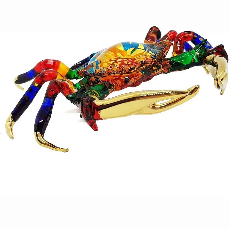 Barbados Art Glass Crab