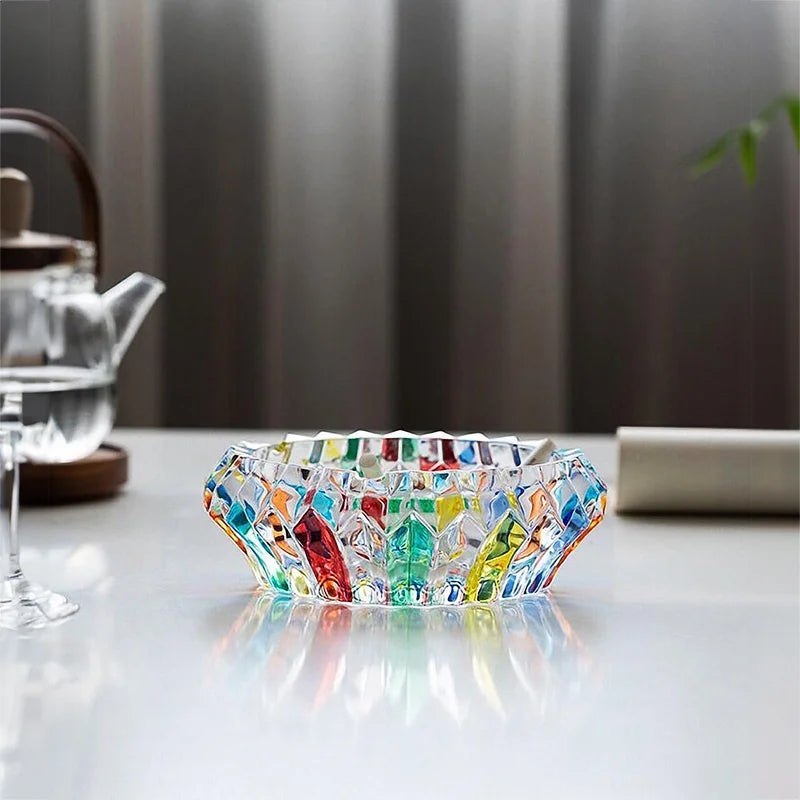 Ruffled Crystal Bowl