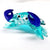 Hand Blown Glass Crab